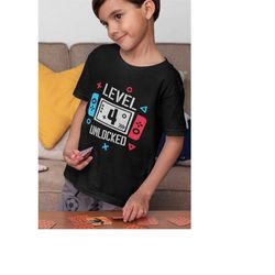 gamer birthday boy shirt,family birthday shirt,level up gamer,gamer family shirts,birthday shirts for boy,gift for birth