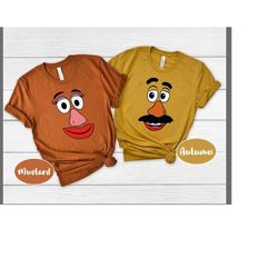 Mr Potato and Ms Potato Heads Inspired Couples Matching Shirt, Mr Potato and Ms Potato Shirt, Cute Thanksgiving 2023 Shi