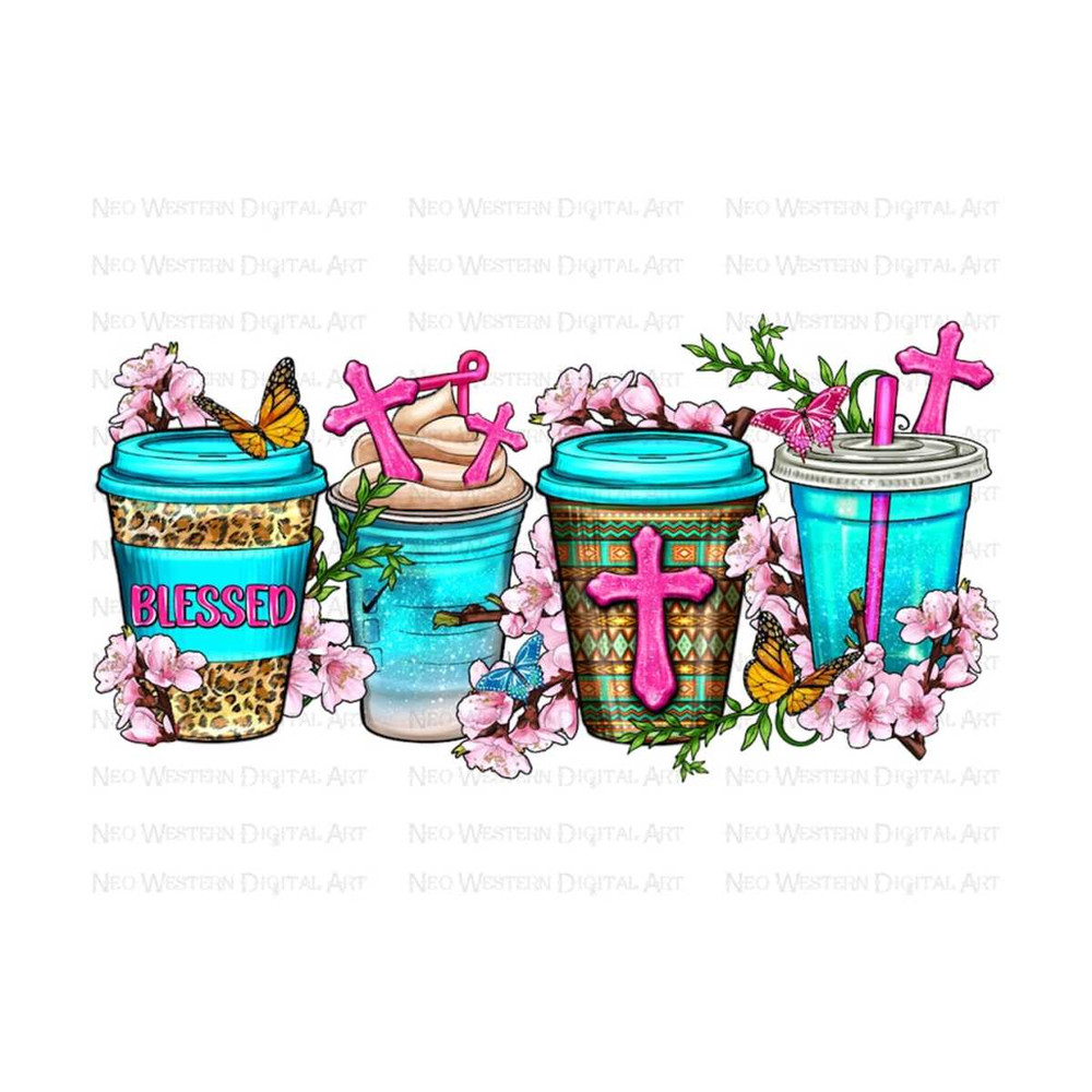 411202395440-blessed-coffee-cups-png-sublimation-design-download-floral-image-1.jpg