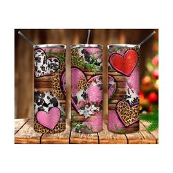 valentine's day heart png 20oz tumbler sublimation design download, valentine's day png, valentines heart tumbler png, sublimate download