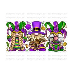 mardi gras gnomies png sublimation design download, mardi gras png, gnomies png, western mardi gras png, sublimate designs download