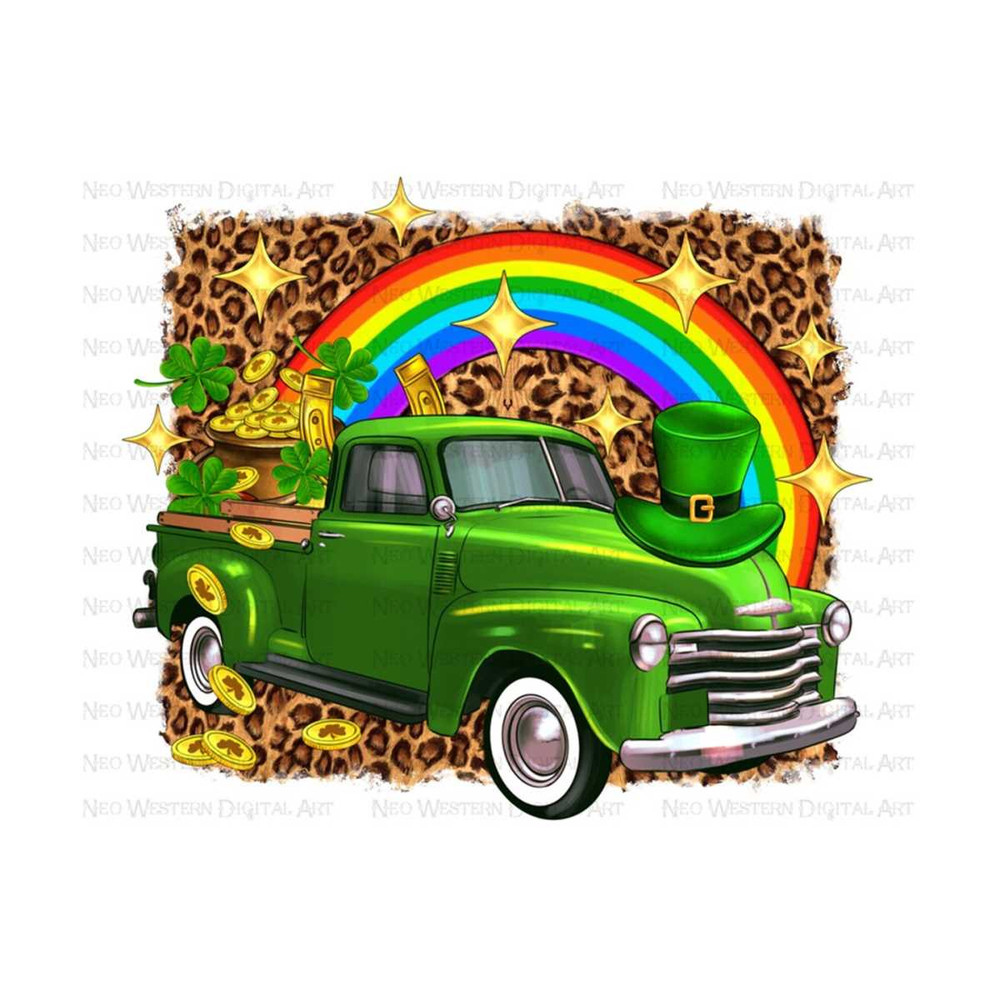 4112023103520-st-patricks-shamrock-leopard-gold-rainbow-truck-png-image-1.jpg