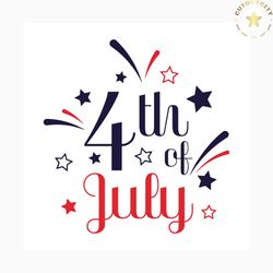 4th of july with stars svg, independence day svg, 4th of july svg, patriotic svg, america flag, independence day gift, h