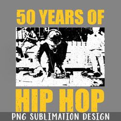 50 years of hip hop the dj con png download