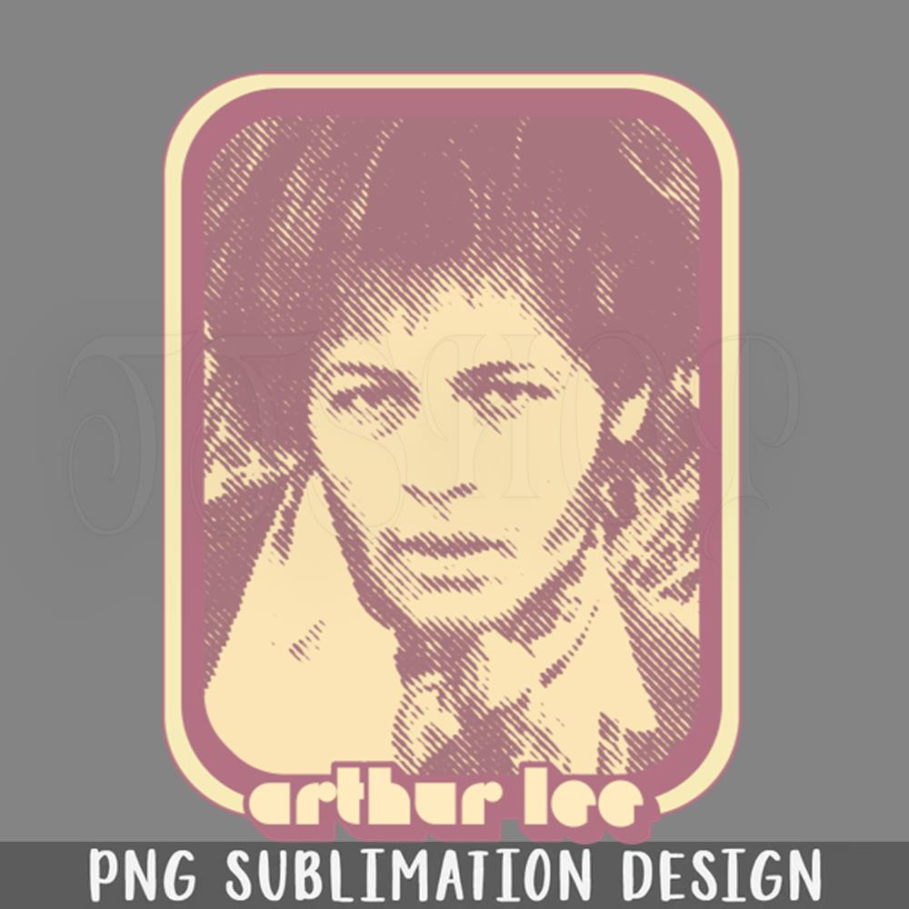 DMAA681-Arthur Lee Retro 60s Style Fan Art PNG Download.jpg