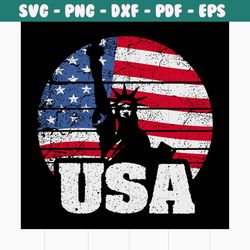 4th of july usa statue of liberty svg, independence day svg, 4th of july svg, statue of liberty svg, usa svg, patriotic