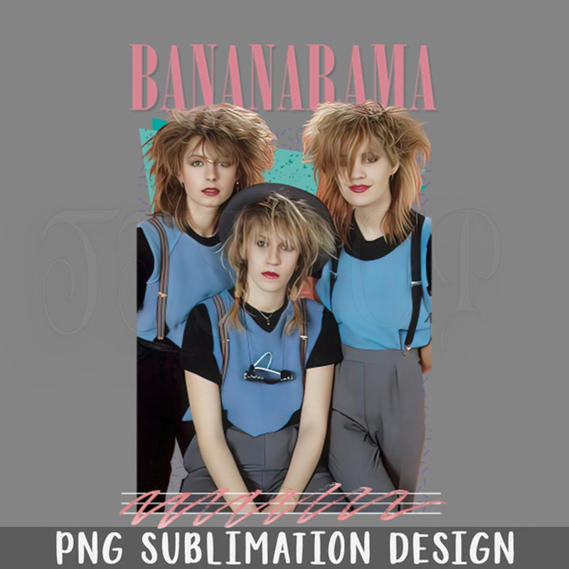 DMAA920-Bananarama Retro 80s Fan Art PNG Download.jpg