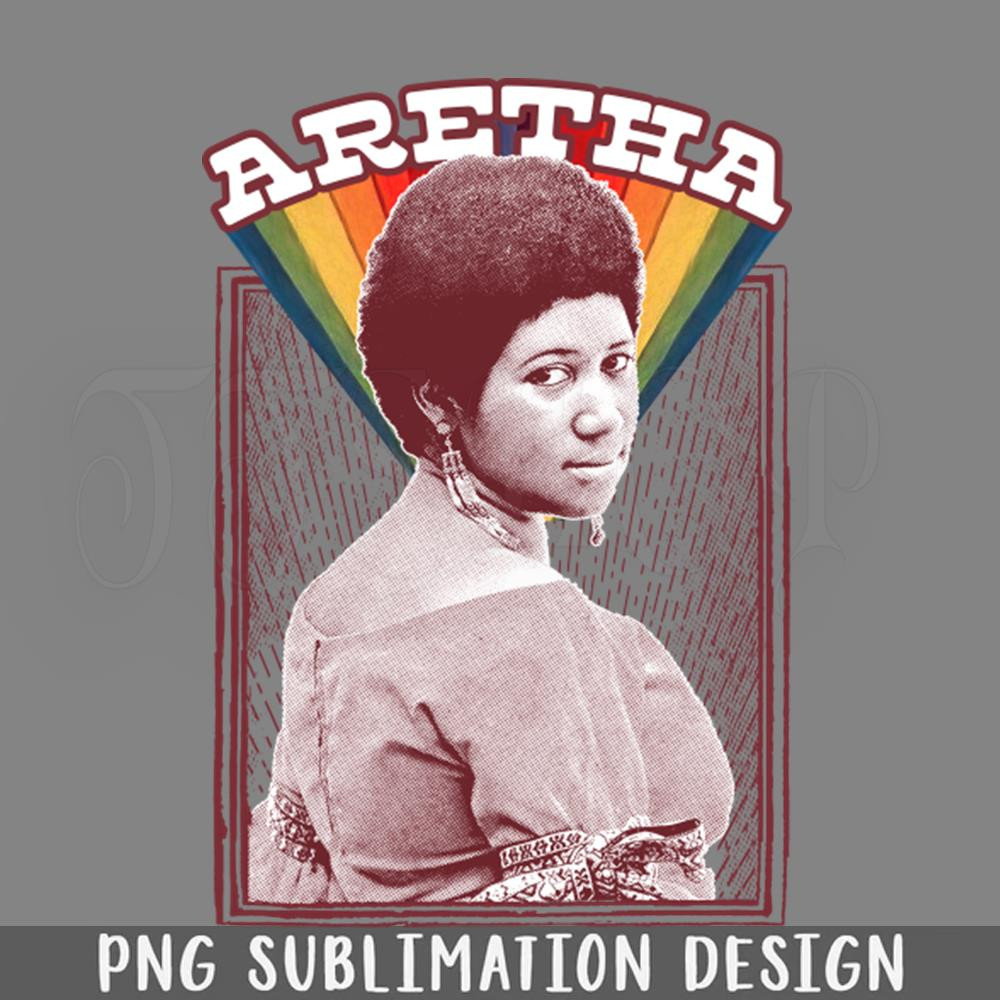 DMAA645-Aretha Franklin Retro Soul Fan PNG Download.jpg