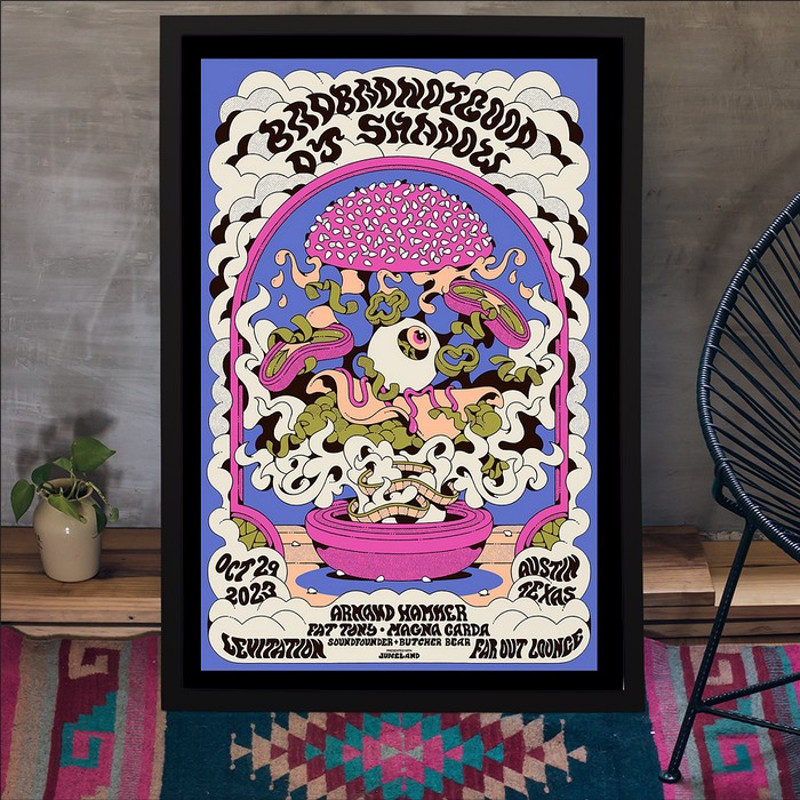 BadBadNotGood October 29, 2023 Far Out Lounge Austin, TX Poster Concert Tour.jpeg