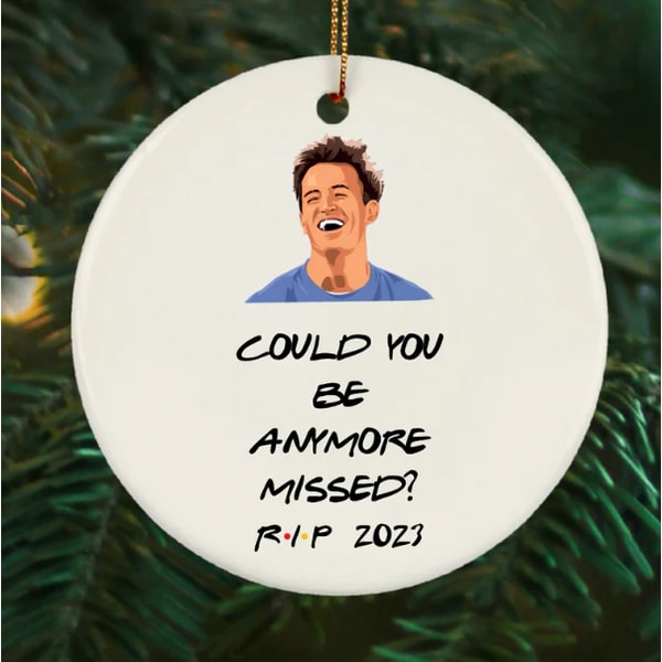 RIP Matthew Perry Memorial Gift, Rest in Peace Chandler Bing | Inspire ...