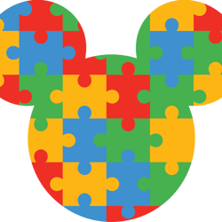 mickey autism svg, disney family svg, minnie svg, minnie mouse svg, mickey svg, disney svg, mickey face svg, cut file