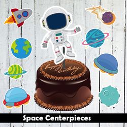 Space Centerpieces, Space Cake Toper, Space Props, Space Photo Props, Space Clipart, Space Party, Space Vector