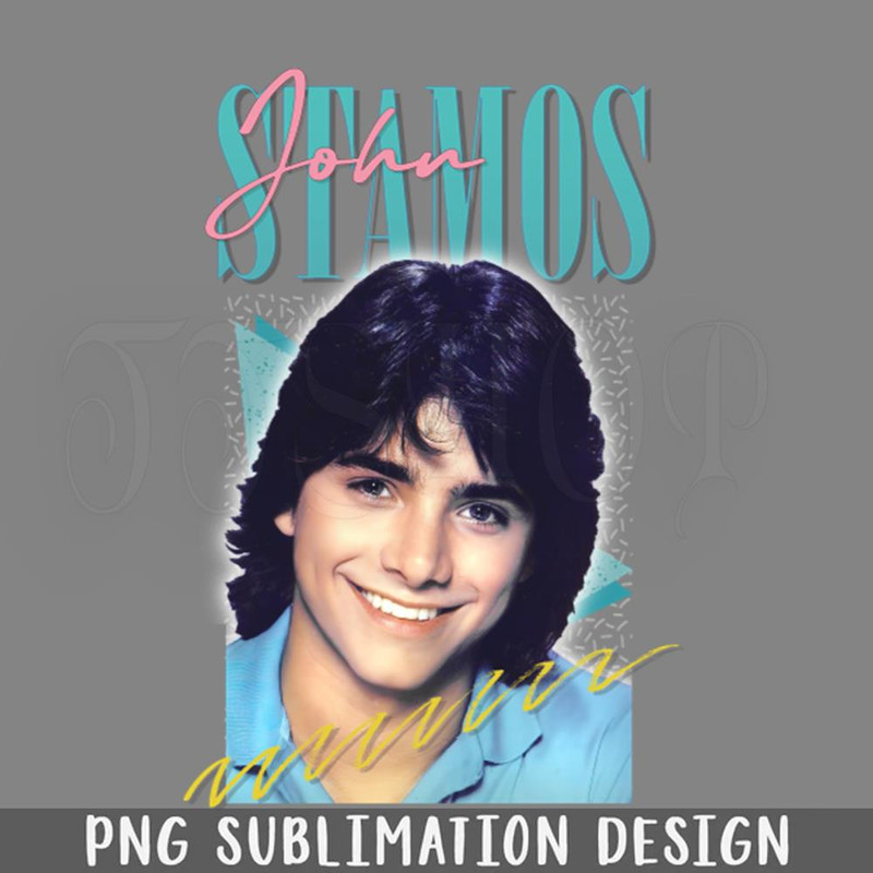 DMG212-John Stamos Aesthetic Retro Fan Art PNG Download.jpg
