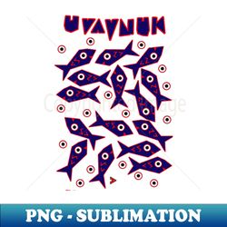 uvavnuk - fish spawning - instant sublimation digital download - spice up your sublimation projects