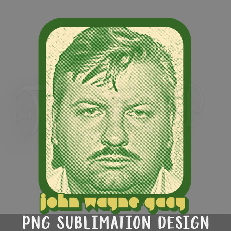 DMG215-John Wayne acy Retro True Crime Fan ift  PNG Download.jpg