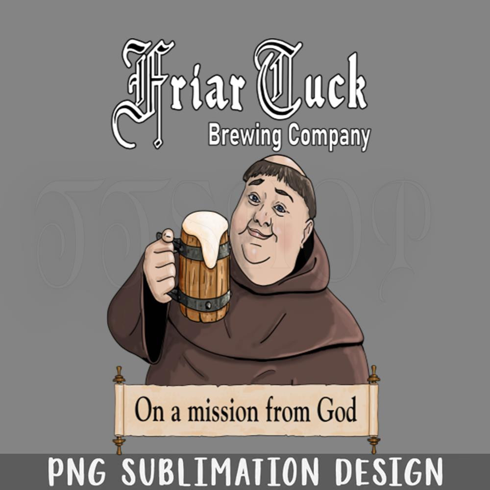 DMEE42-Friar Tuck Brewing Beer PNG Download.jpg
