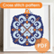Cross stitch pattern Christmas ornament DIY (1).png