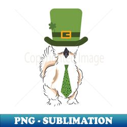 Silkie Chicken St Patricks Day - Retro PNG Sublimation Digital Download - Bring Your Designs to Life