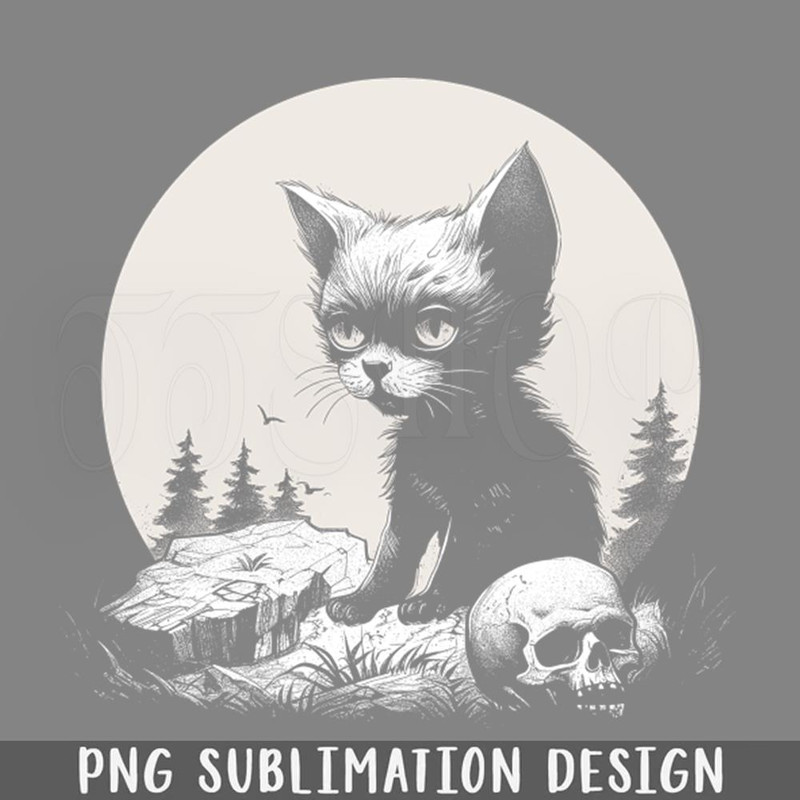 DMEE126-Full Moon Skull Kitty PNG Download.jpg