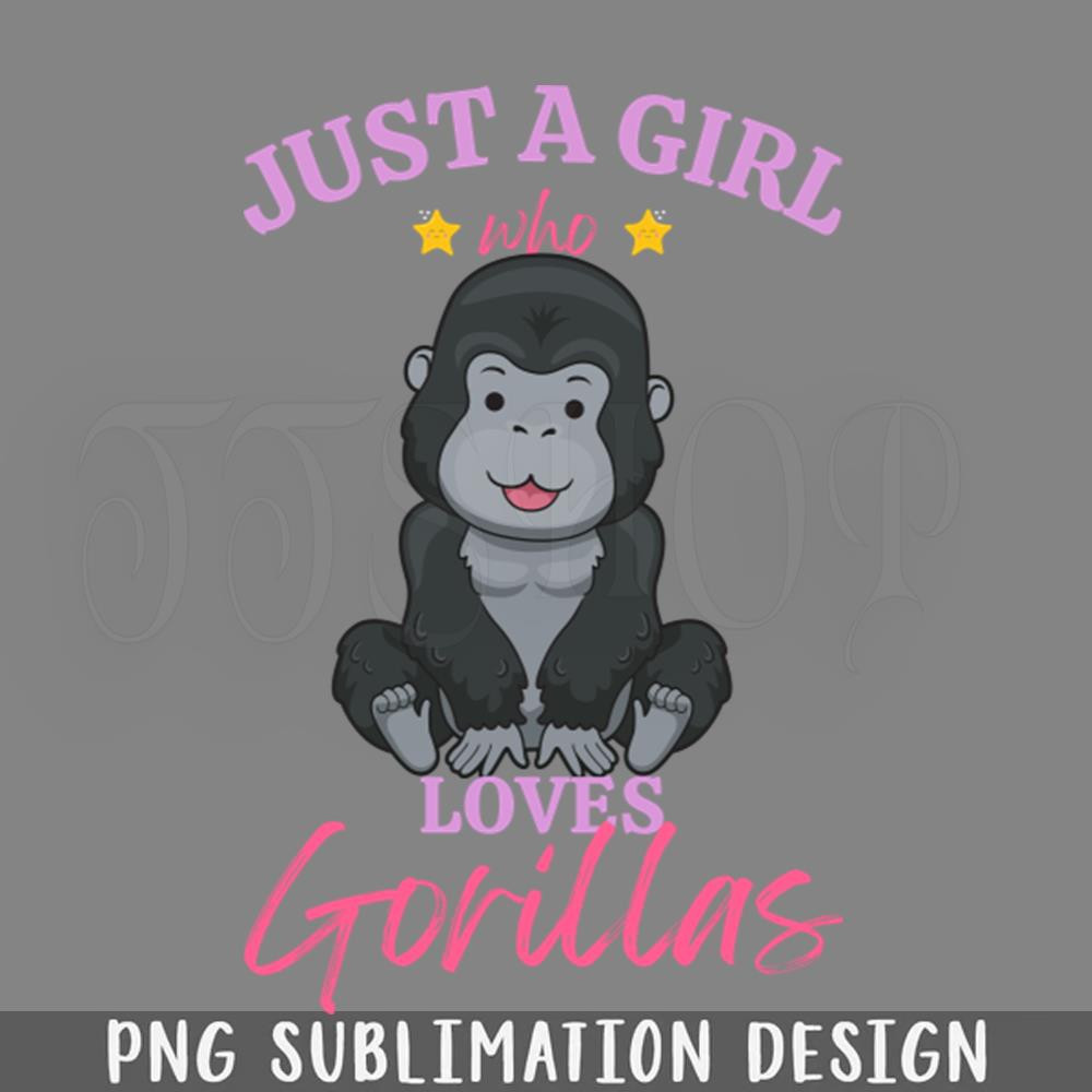 DMEE211-Funny Just A irl Who Loves orillas PNG Download.jpg