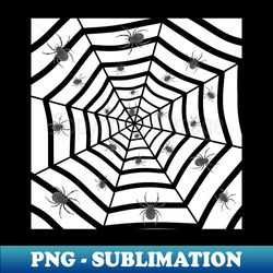 happy halloween  creepy spiders - png sublimation digital download - stunning sublimation graphics