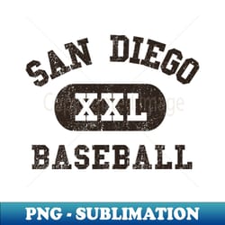 san diego baseball ii - decorative sublimation png file - bold & eye-catching