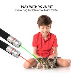 Laser Pointer 4mW High Pointer Laser Meter Pet Cat Toy Light Sight 530Nm 405Nm 650Nm Power Red Dot Office Interactive La