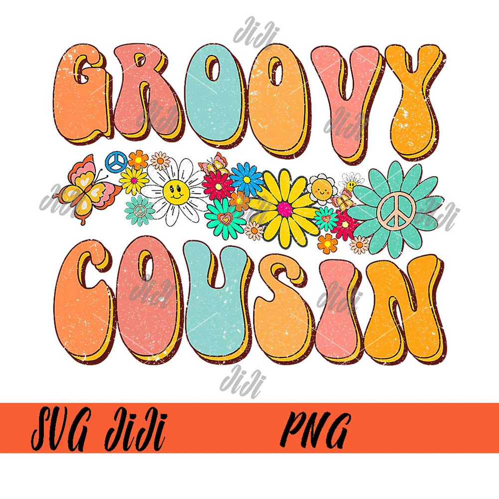 Retro-Groovy-Birthday-Family-Matching-PNG,-Cute-Groovy-Cousin-PNG.jpg