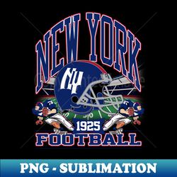 New York Football 1925 - Vintage Glory Tee - Elegant Sublimation PNG Download - Unlock Vibrant Sublimation Designs