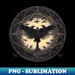 crow - high-resolution png sublimation file - instantly transform your sublimation projects