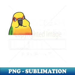 scream loading jenday conure - digital sublimation download file - transform your sublimation creations