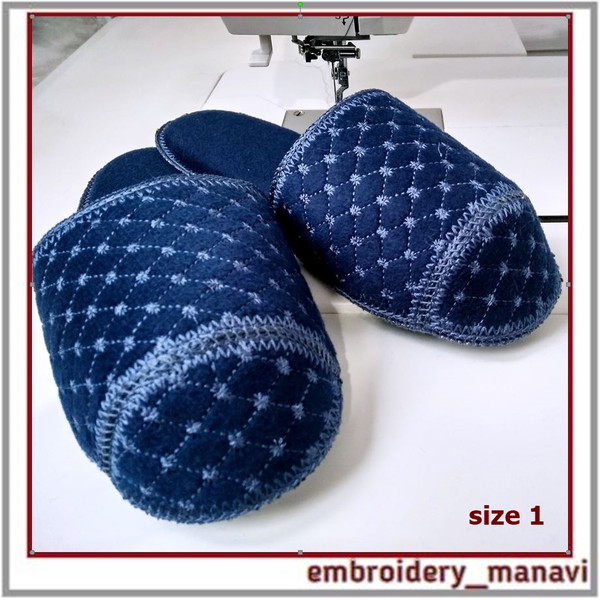 In_The_Hoop_Slippers_1_size_Step_by_step_video_instruction_Digital_machine_embroidery_design