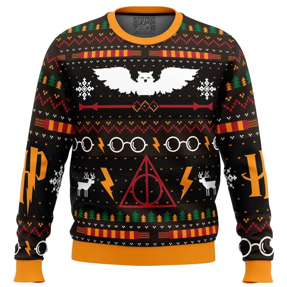 The Sweater That Lived Harry Potter All Over Print Hoodie 3D Zip Hoodie 3D Ugly Christmas Sweater 3D Fleece Hoodie
