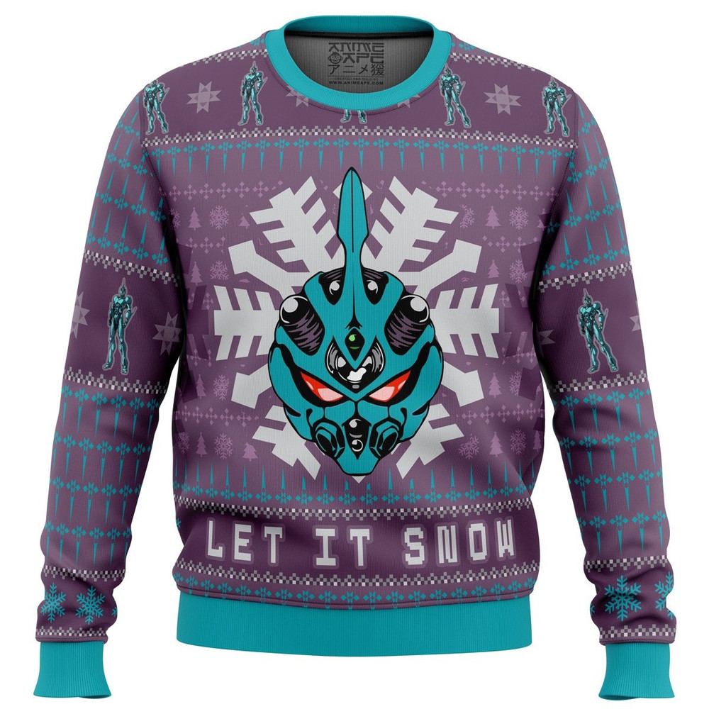 Guyver Let It Snow All Over Print Hoodie 3D Zip Hoodie 3D Ugly Christmas Sweater 3D Fleece Hoodie
