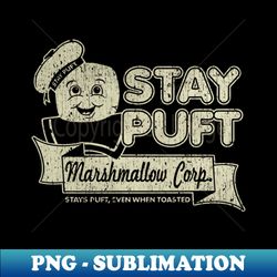 Stay Puft Marshmallows 1984 Vintage - Modern Sublimation PNG File - Spice Up Your Sublimation Projects