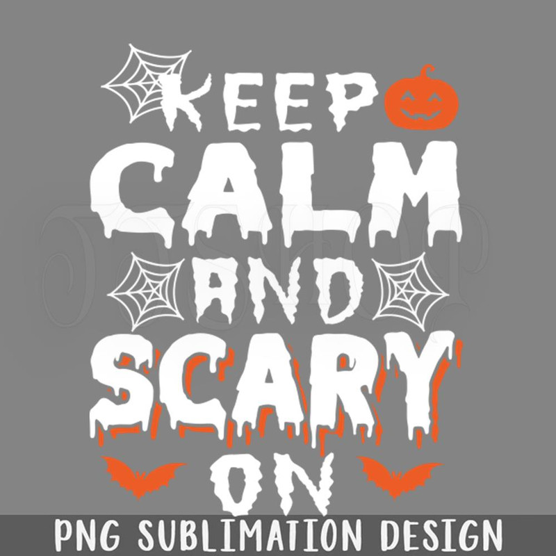 DMG379-keep calm and scary on halloween costume PNG Download.jpg