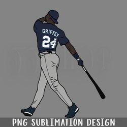 ken riffey jr swing png download
