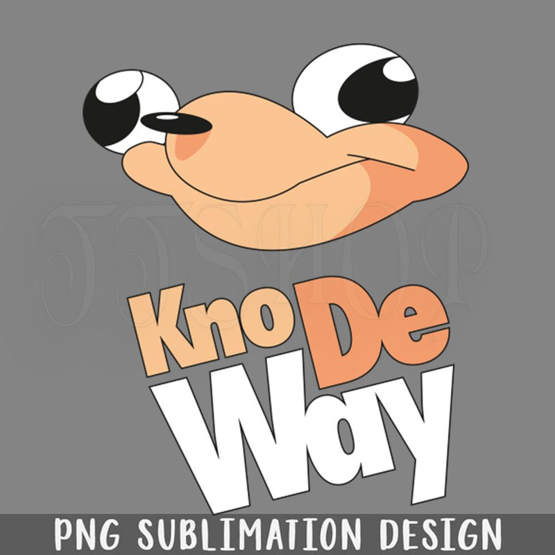 DMG514-Kno De Way Ugandan Knuckles Meme Shirt PNG Download.jpg