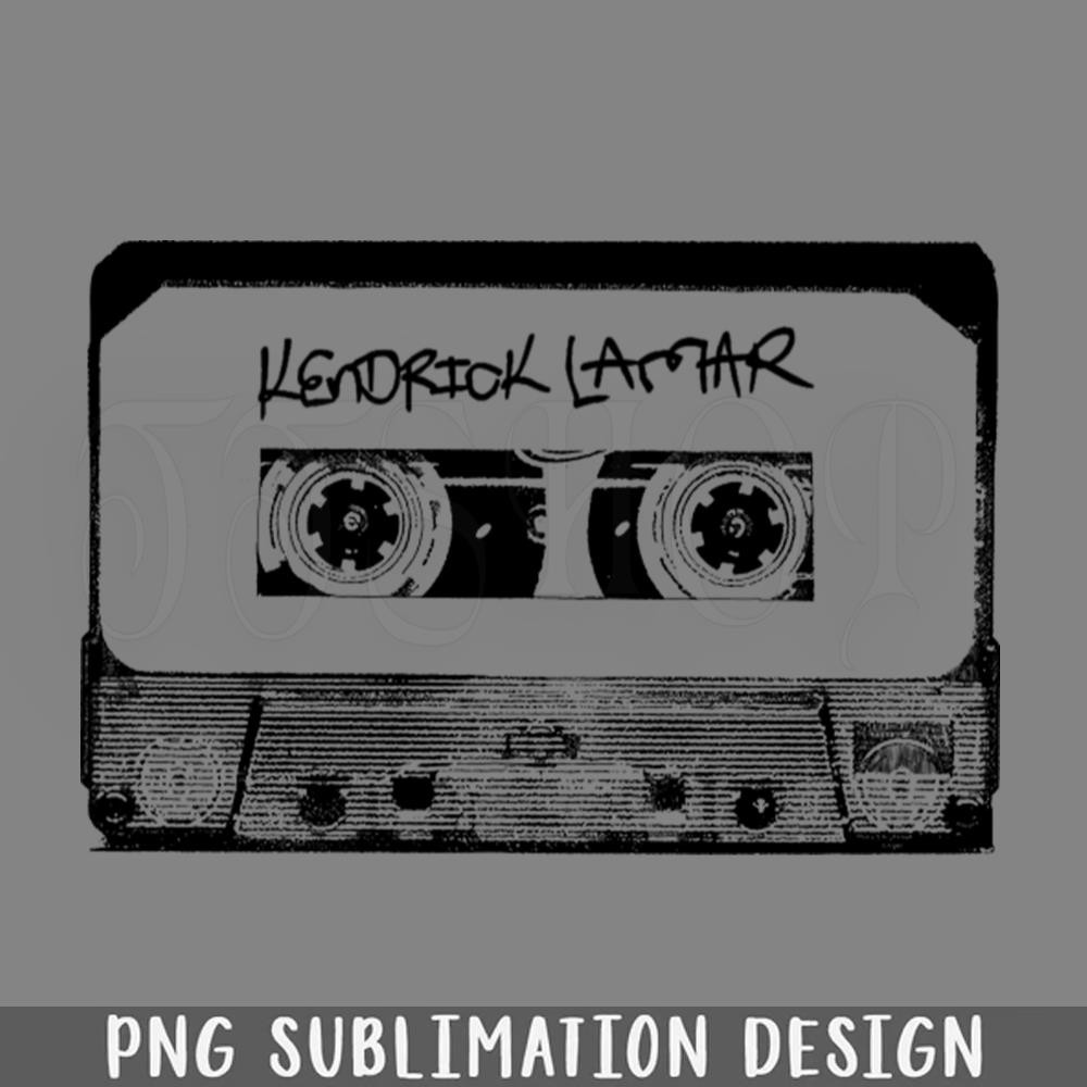 DMG409-Kendrick Lamar Cassette Tape Hiphop PNG Download.jpg