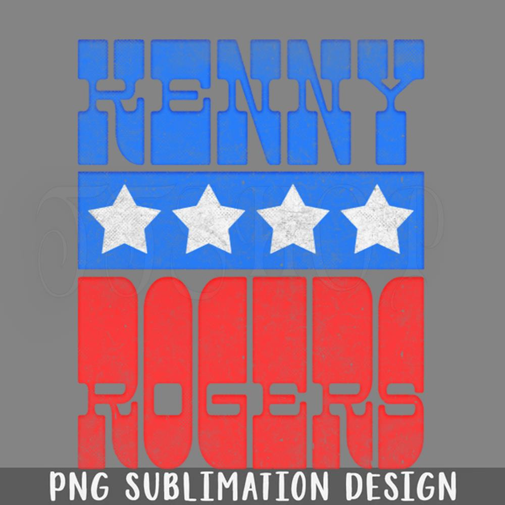 DMG419-Kenny Rogers VintageStyle Country Music Lover Design PNG Download.jpg