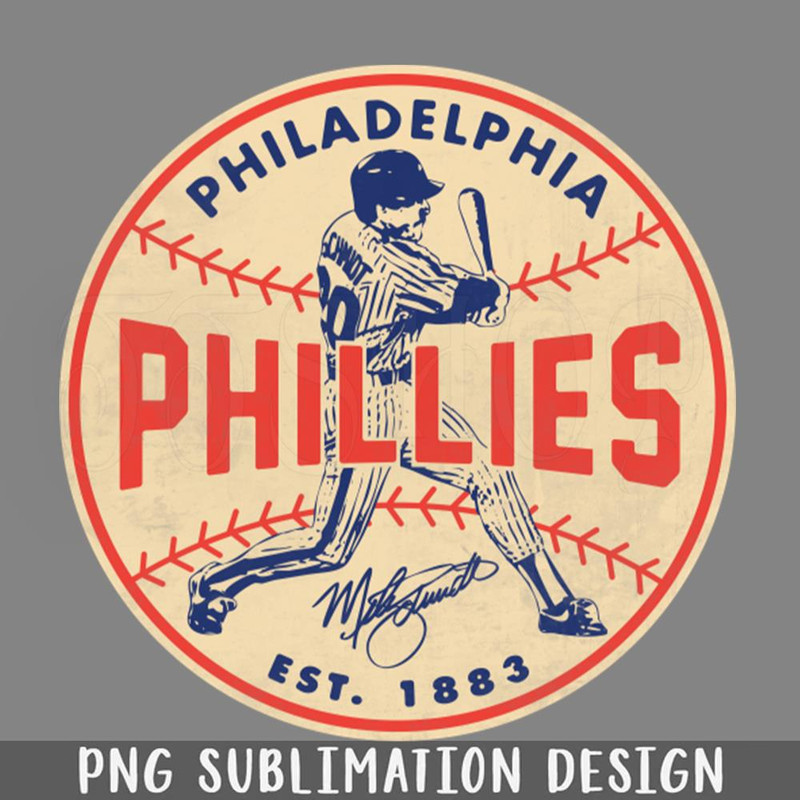 DMEE677-hiladelphia hillies Mike Schmidt 1 by Buck Tee PNG Download.jpg