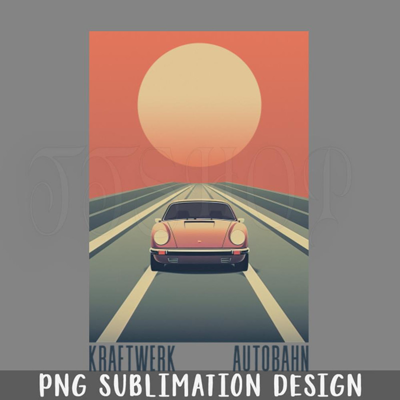 DMG545-Kraftwerk Autobahn Retro Aesthetic Original Design PNG Download.jpg