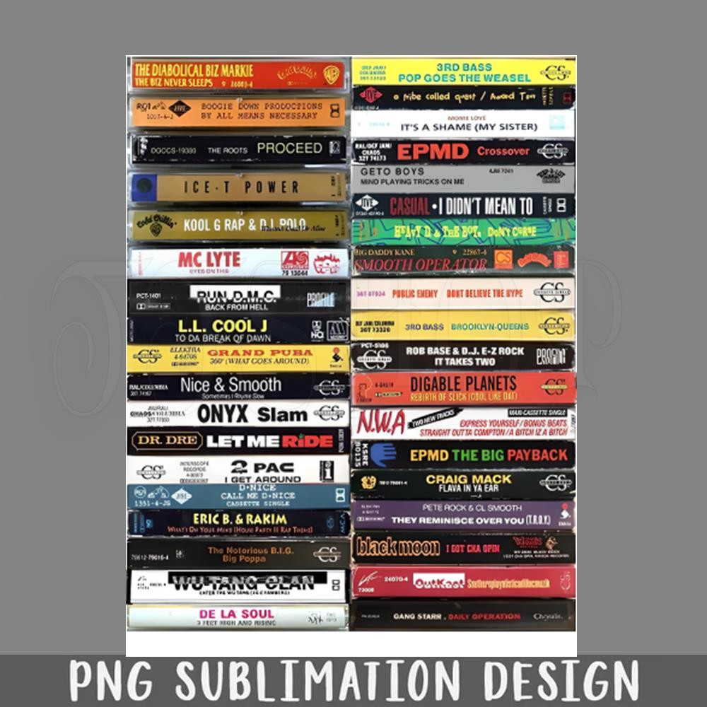 DMEE722-Hip Hop Tapes 90s Hip Hop Tees PNG Download.jpg