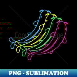 fish 80s neon - premium png sublimation file - defying the norms