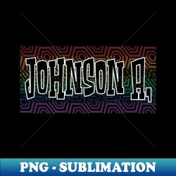LGBTQ PATTERN AMERICA JOHNSON - Decorative Sublimation PNG File - Perfect for Sublimation Art