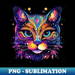 Galaxy Cat - PNG Transparent Digital Download File for Sublimation - Boost Your Success with this Inspirational PNG Download