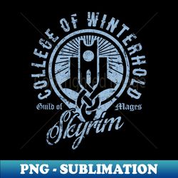 College of Winterhold - Premium Sublimation Digital Download - Perfect for Creative Projects