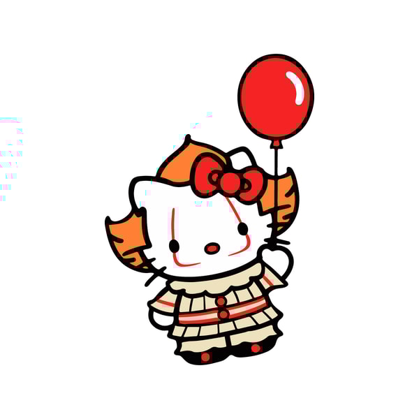 Hello Kitty SVG, Pennywise svg, 2C It svg - Inspire Uplift