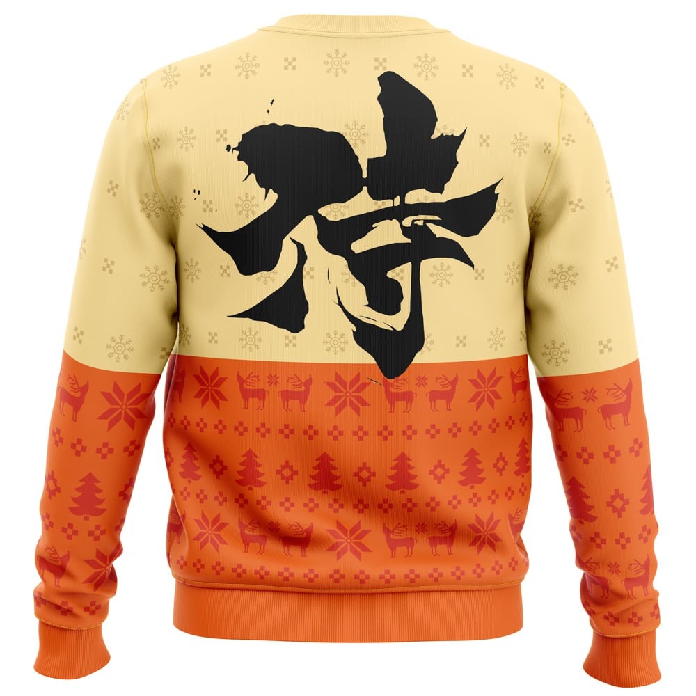 The Samurai Champloo That Smells of Sunflower Ugly Hoodie 3D Zip Hoodie 3D Ugly Christmas Sweater 3D Fleece Hoodie