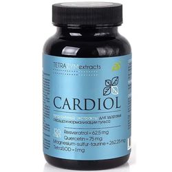 CARDIOL tetrazyme extracts - superoxidant for heart health and pulse normalization 120 capsules